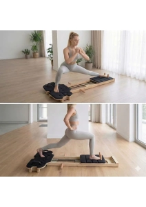 Yeni Nesil Katlanabilir Profesyonel Pilates Reformer Aleti - Az Yer Kaplayan, Kompakt Egzersiz Aleti